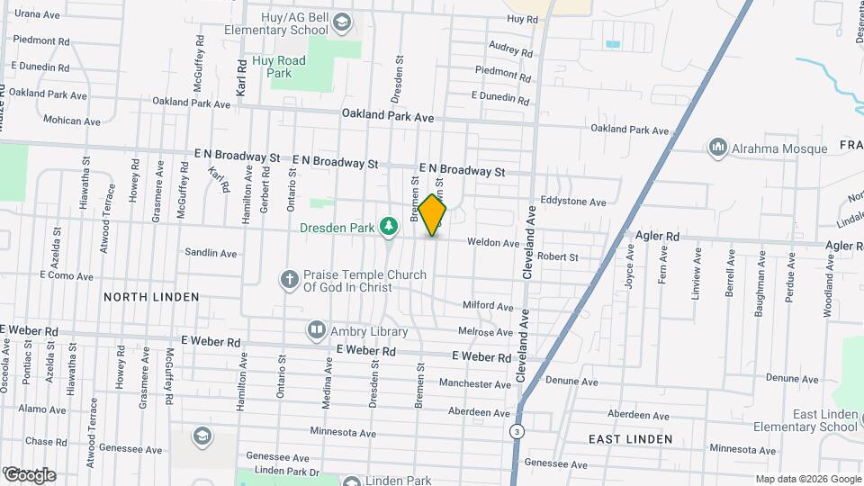 2937 Oaklawn St Map and Location Details