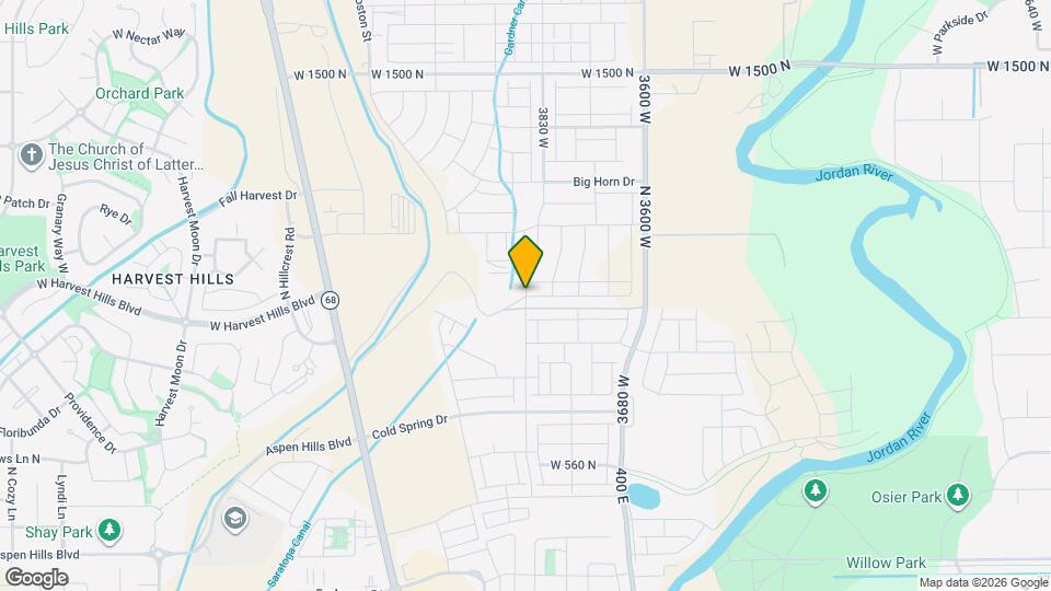624 N Canvasback Dr Map and Location Details
