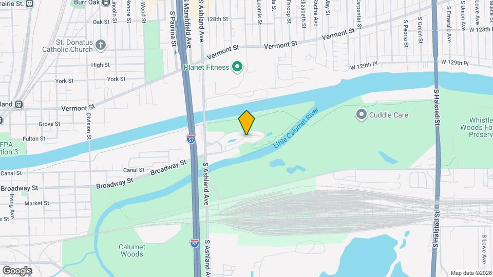 1516 Broadway St Map and Location Details