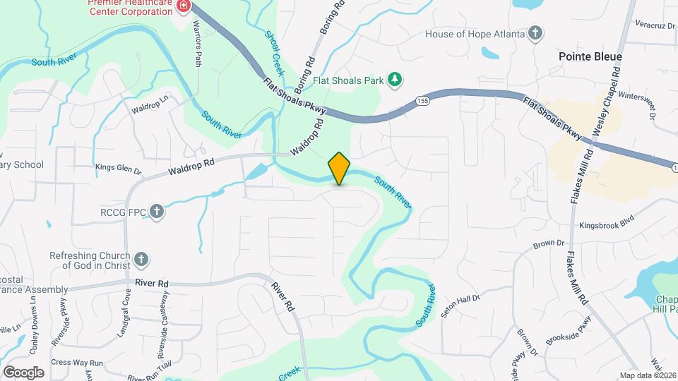 3959 Waldrop Hills Dr Map and Location Details