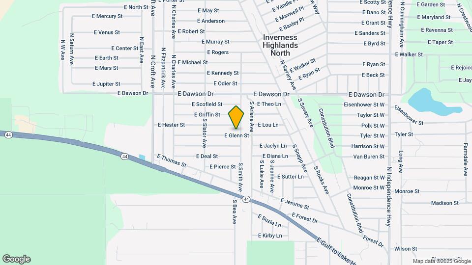 3333 E Glenn St Map and Location Details