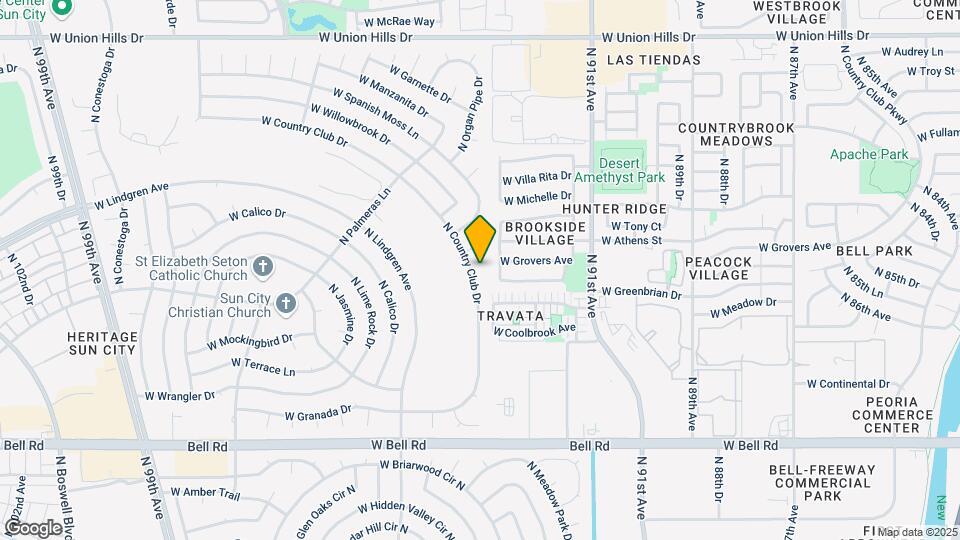 17611 N Country Club Dr Map and Location Details