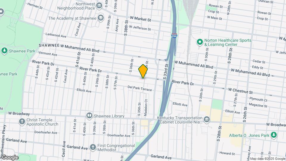 3502 River Park Dr Mapa y Detalles de la Ubicación