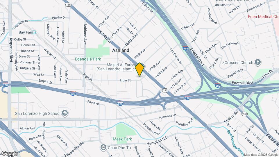 1308 Elgin St Map and Location Details