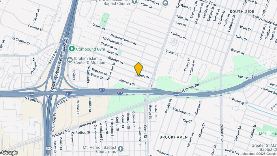 3811 Goodhope St Map and Location Details