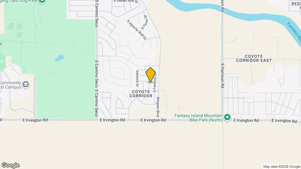 4611 S Foxdale Dr Map and Location Details