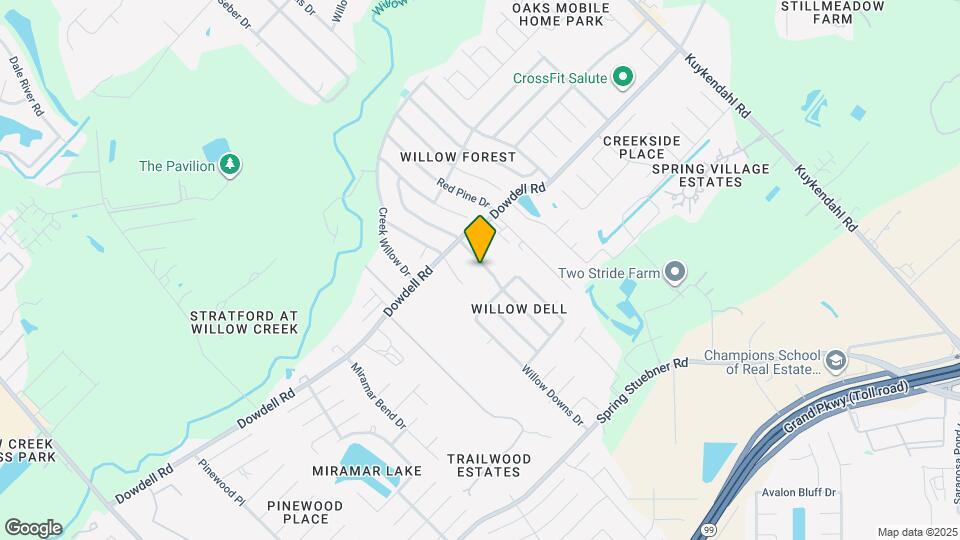 22123 Holly Branch Dr Map and Location Details