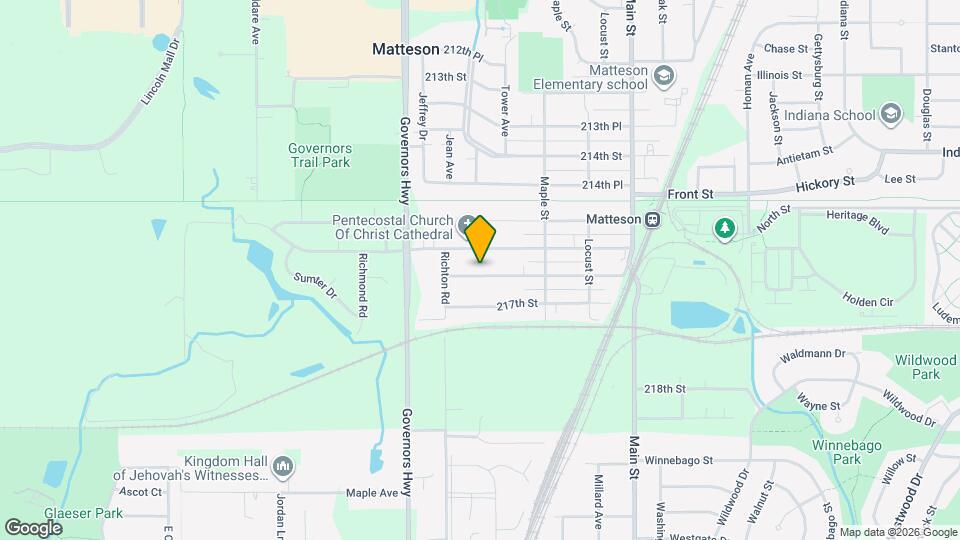 3838-3216 216th Pl Map and Location Details