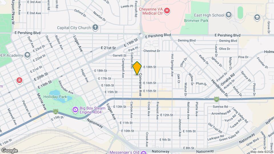 2214 E 17th St, Unit 2212 e 17 th Map and Location Details