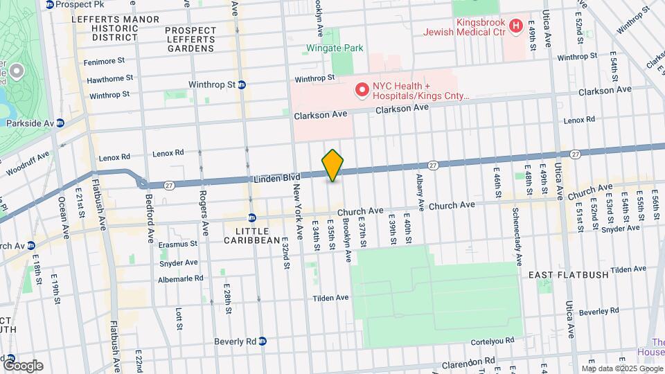 125 E 35th St Map and Location Details