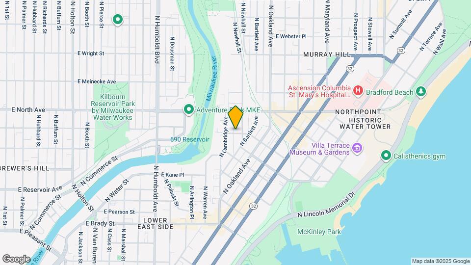 1524 East Windsor Place, Unit 1524 Mapa y Detalles de la Ubicación
