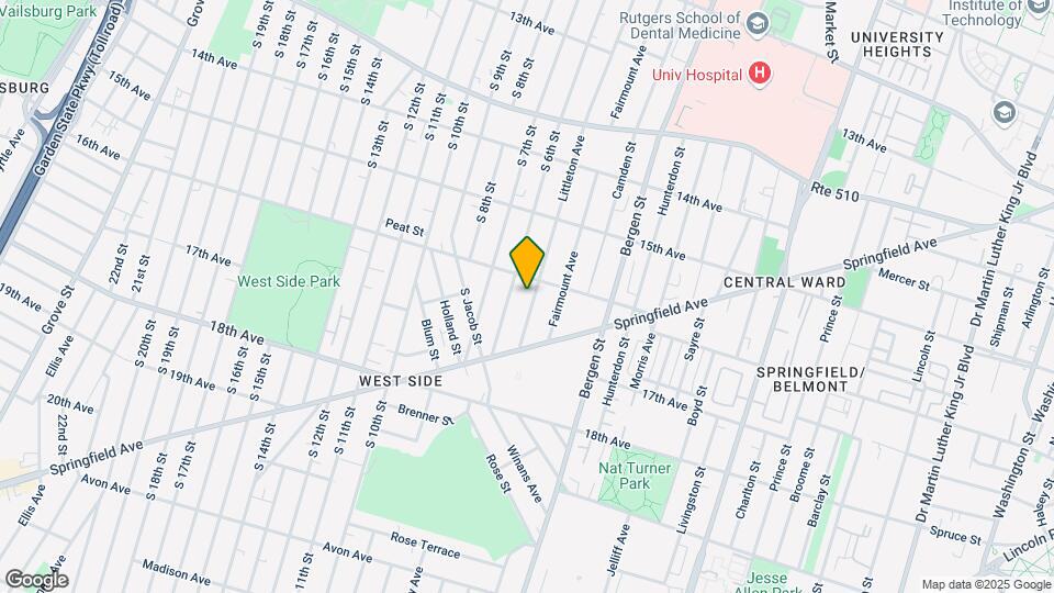 369 Littleton Ave-Unit -3 Map and Location Details