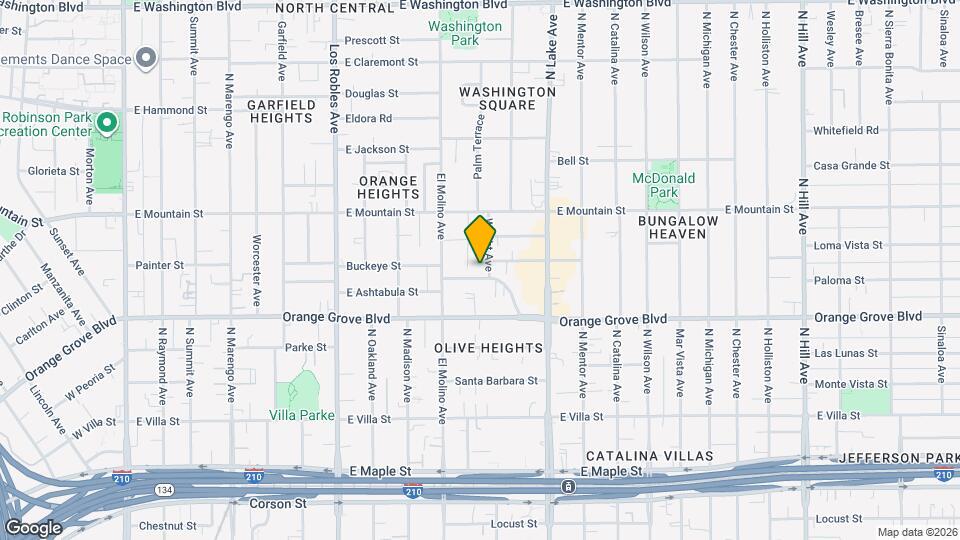 741 Elmira St Mapa y Detalles de la Ubicación