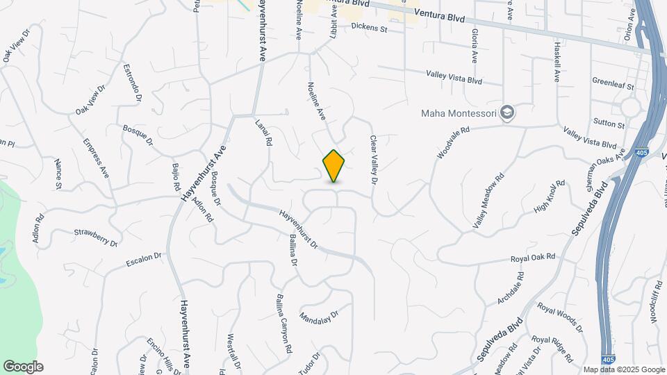 16379 Meadow Ridge Way Map and Location Details