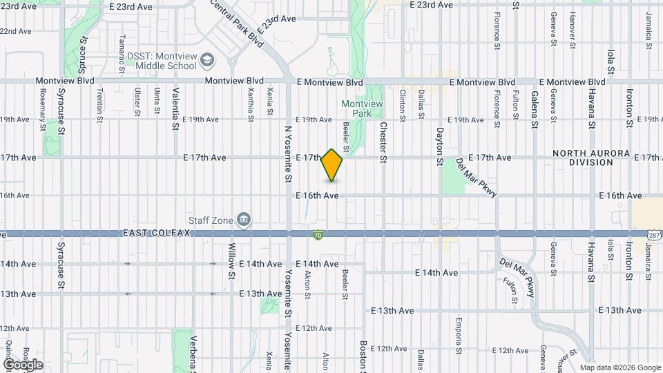 1622 Alton St Map and Location Details