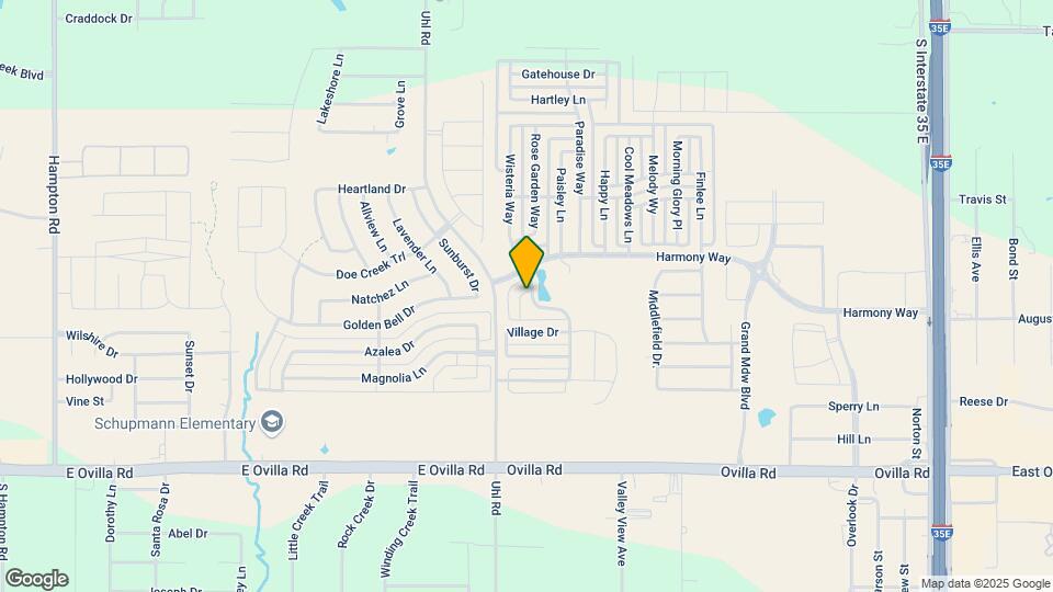 421 Sunnyside Ln Map and Location Details