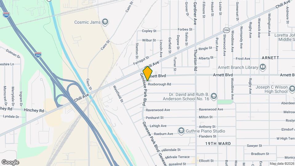 1242 Genesee Park Blvd, Unit #1 Map and Location Details