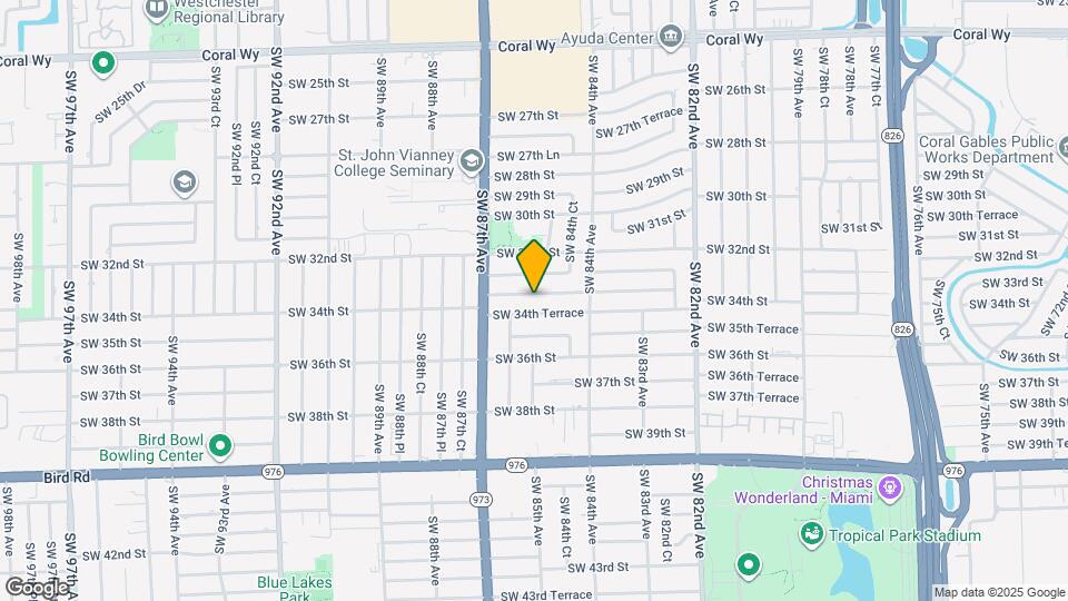 8480 SW 33rd Terrace Map and Location Details