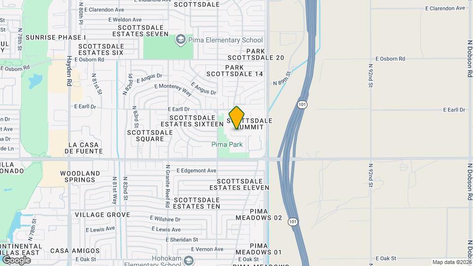 8667 E Pinchot Ave Map and Location Details