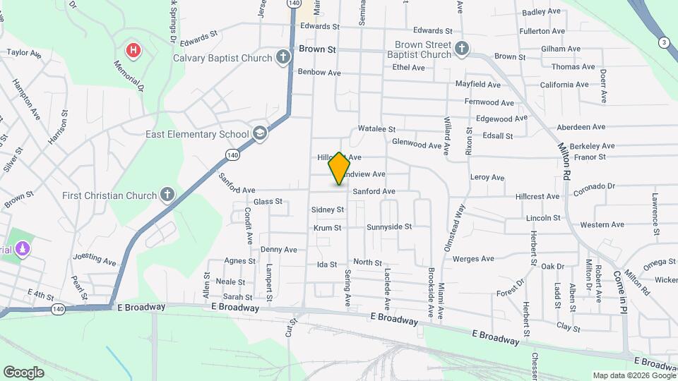 2638 Sanford Ave Map and Location Details