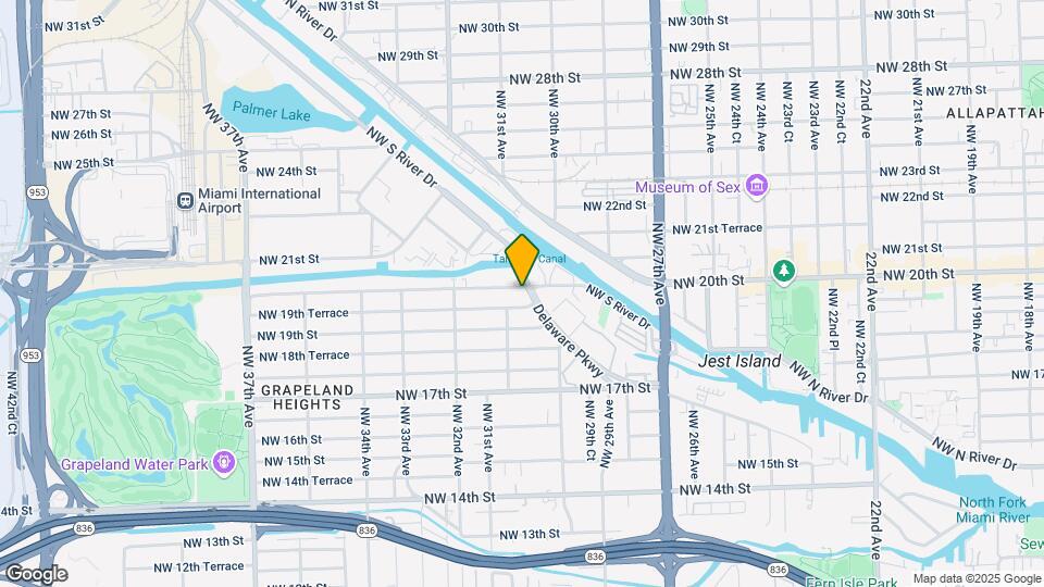 3000 NW 20th St Map and Location Details