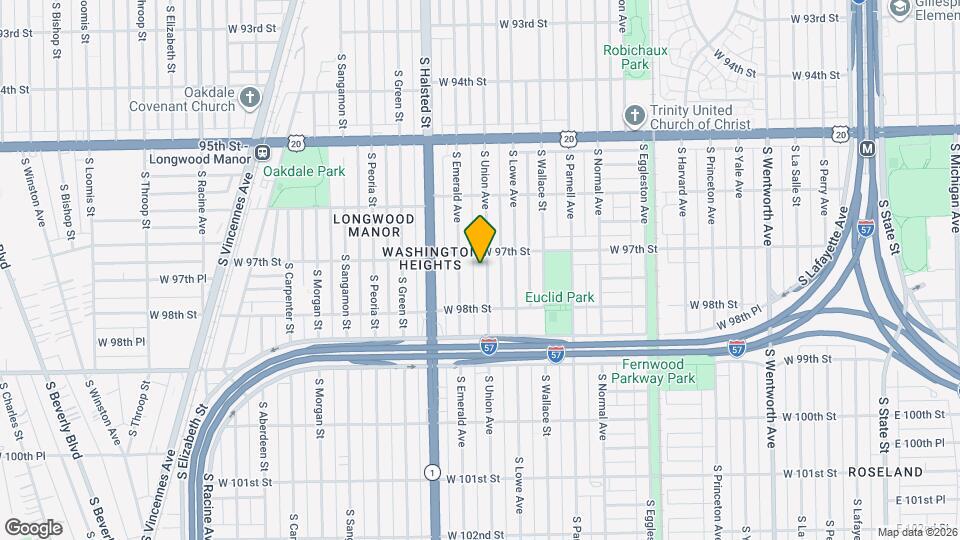 9716 S Union Ave Map and Location Details