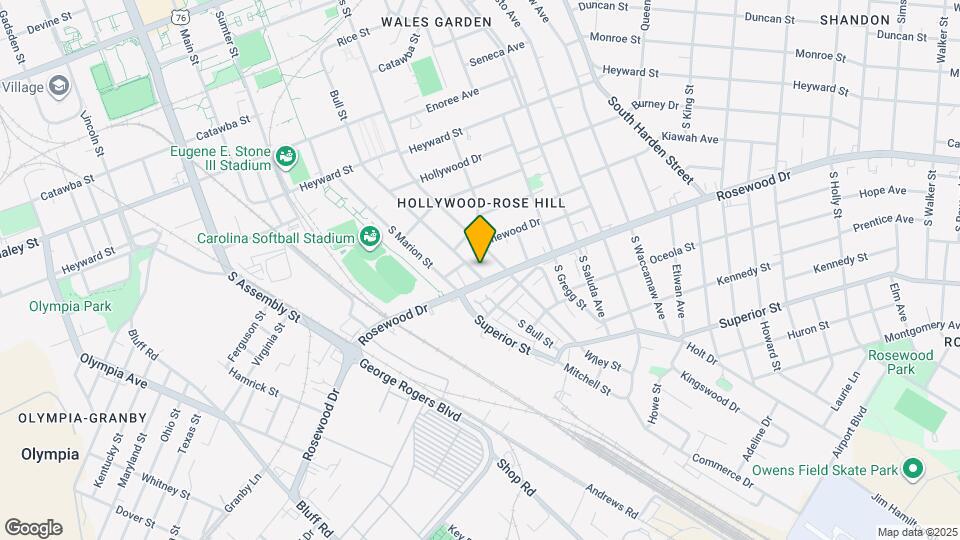 332 S Bull St Map and Location Details