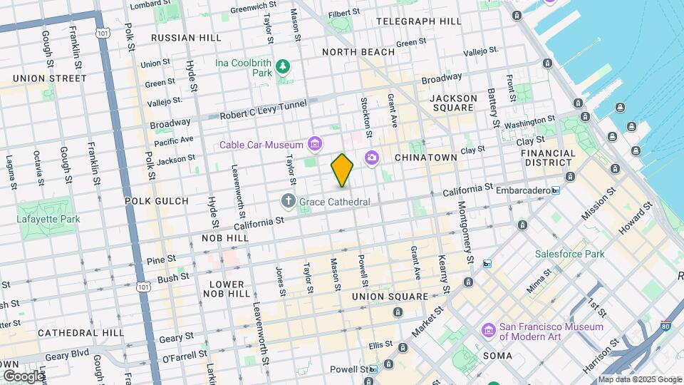 1030 Sacramento St Map and Location Details