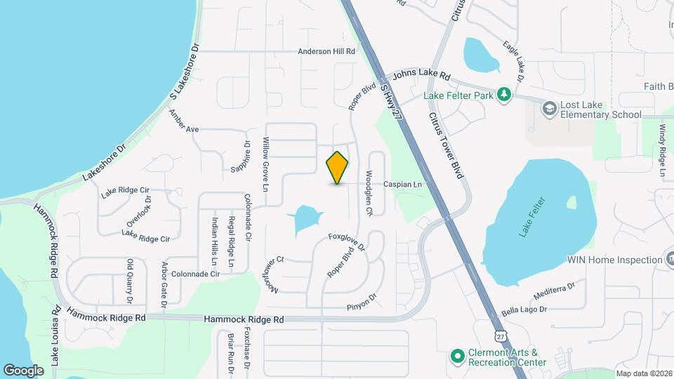 13318 Caspian Ln Map and Location Details