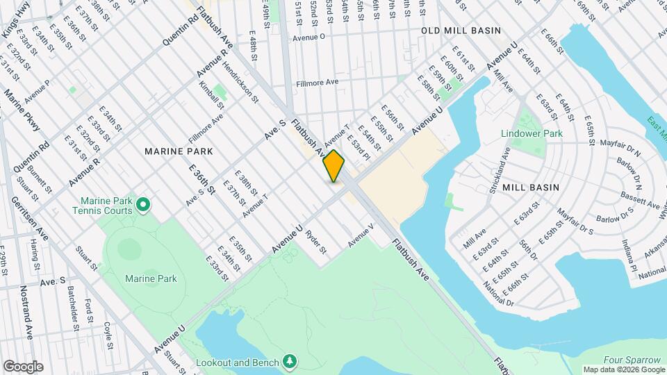 2171 Hendrickson St Map and Location Details