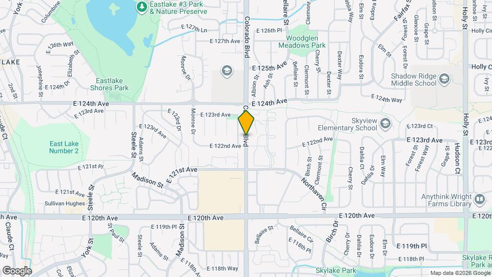 Fox Creek Apartments Map and Location Details
