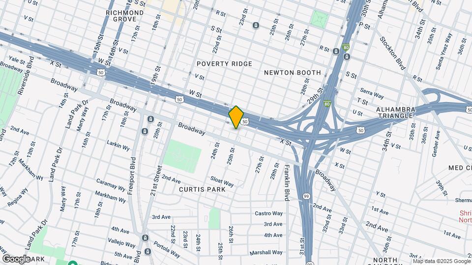 2414 25th St Mapa y Detalles de la Ubicación