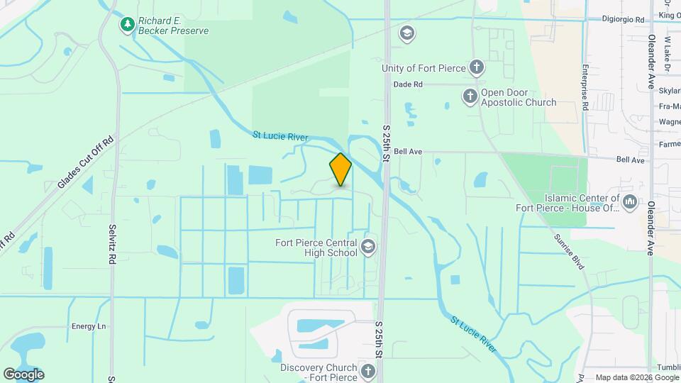 2601 Creekside Dr Map and Location Details