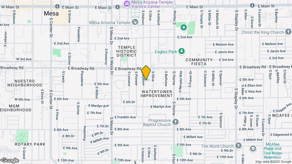 459 S Hobson Mapa y Detalles de la Ubicación