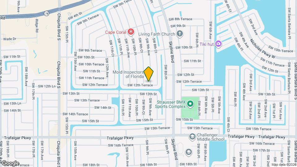 1218 SW 9th Ct Map and Location Details