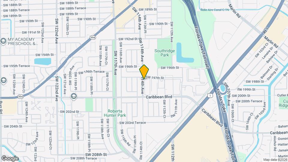 19791 SW 114th Ave Map and Location Details