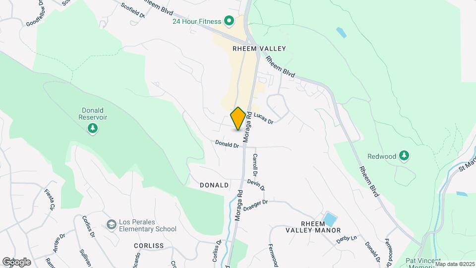 Moraga Hills Apartments Map and Location Details