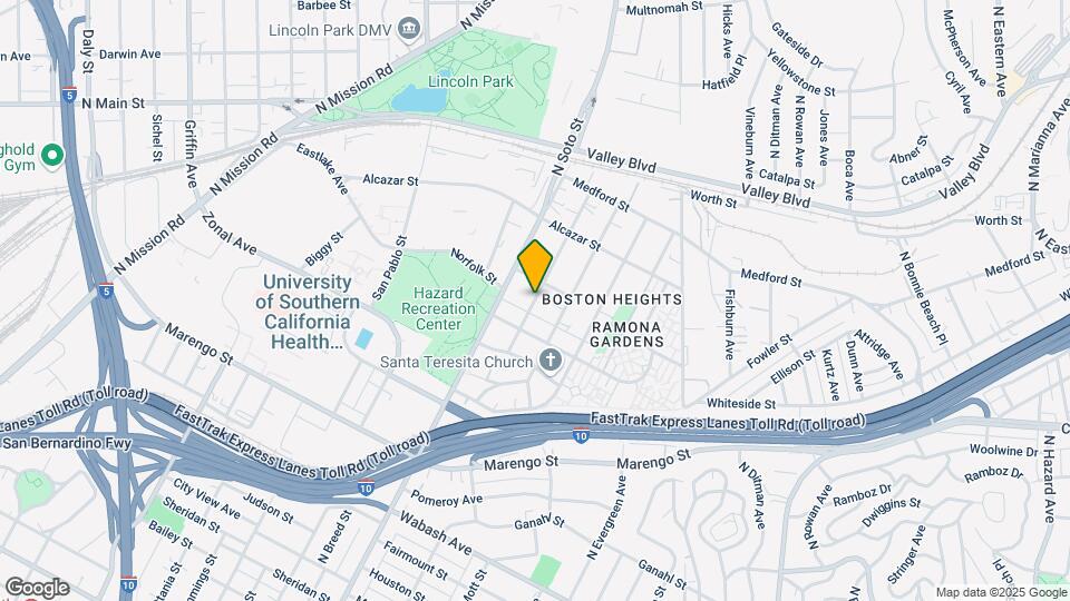 1460 Ricardo St Mapa y Detalles de la Ubicación