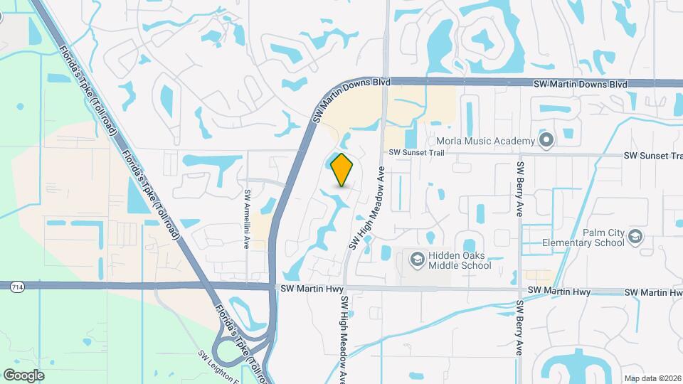 3599 SW Sunset Trace Cir Mapa y Detalles de la Ubicación