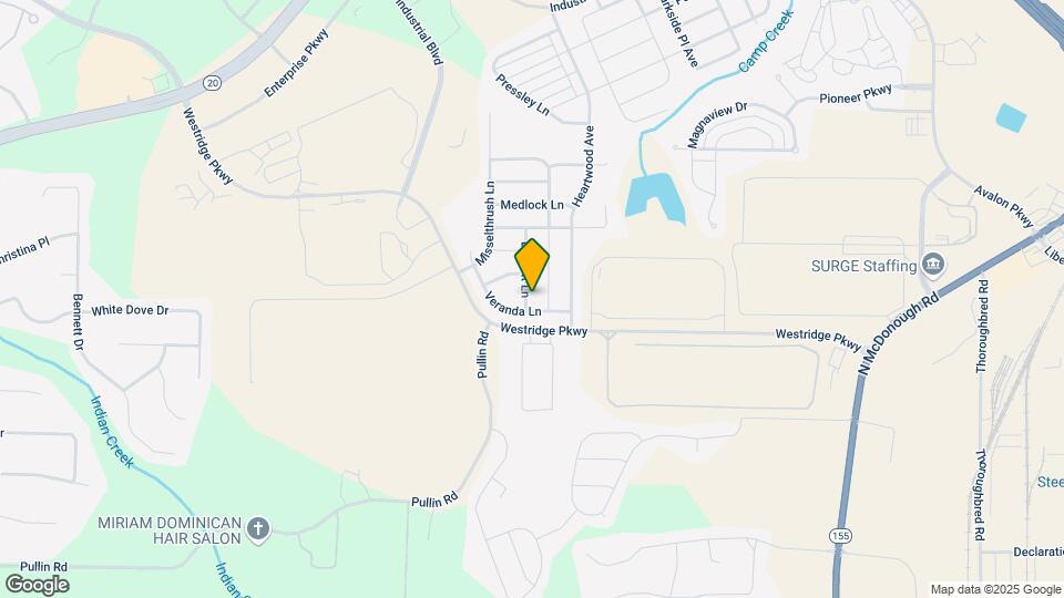 2327 Burnett Ln Map and Location Details