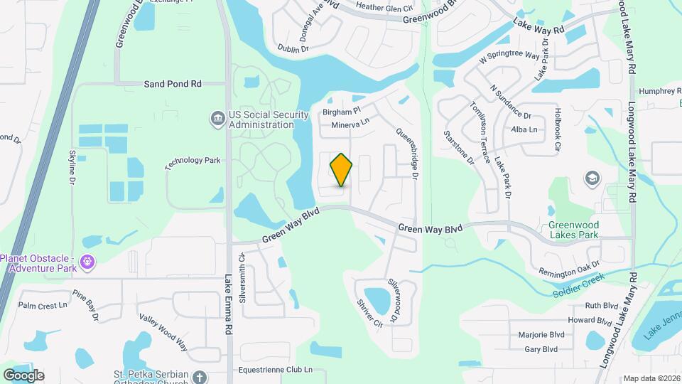 955 W Charing Cross Cir Mapa y Detalles de la Ubicación