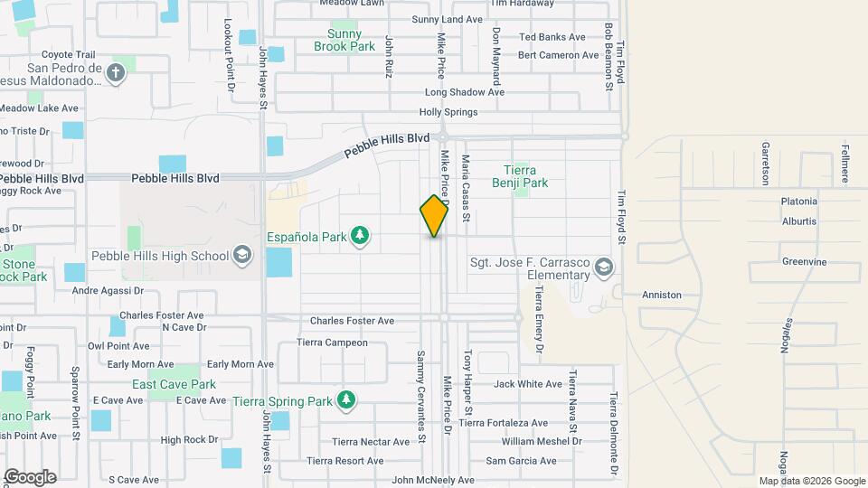 2725 Mike Price Dr Map and Location Details