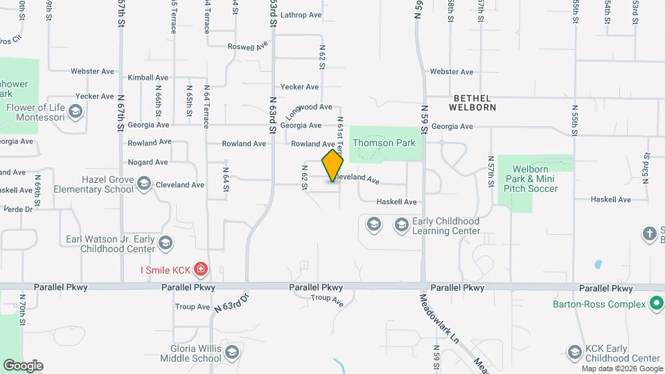 6122 Haskell Ave Map and Location Details