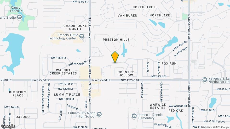 6752 NW 125th Ct Map and Location Details