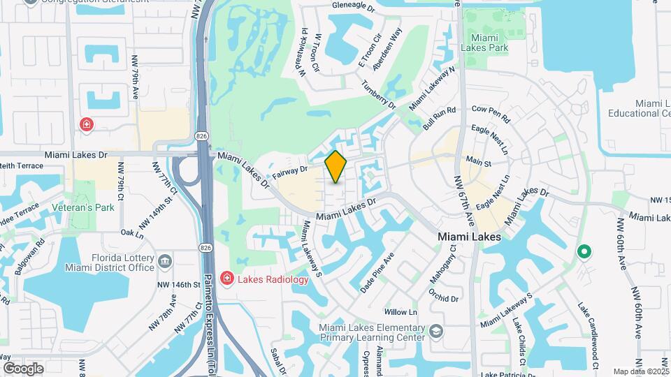 7101 Miami Lakes Dr Map and Location Details
