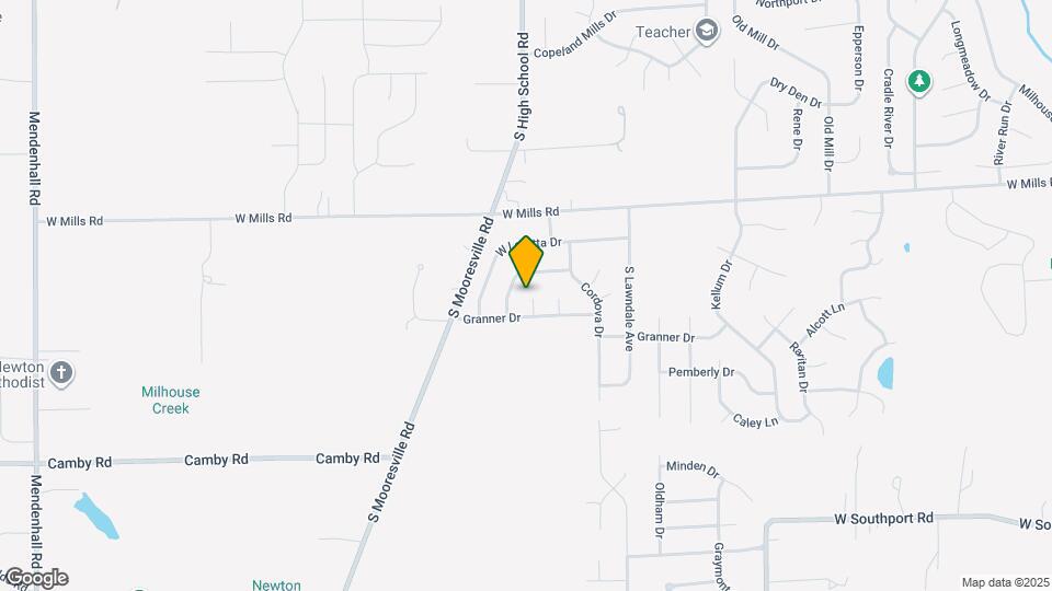 6708 Granner Ct Map and Location Details