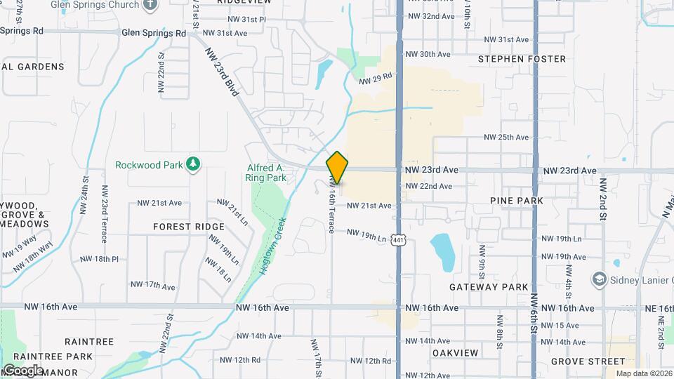 2211 NW 16th Terrace Mapa y Detalles de la Ubicación