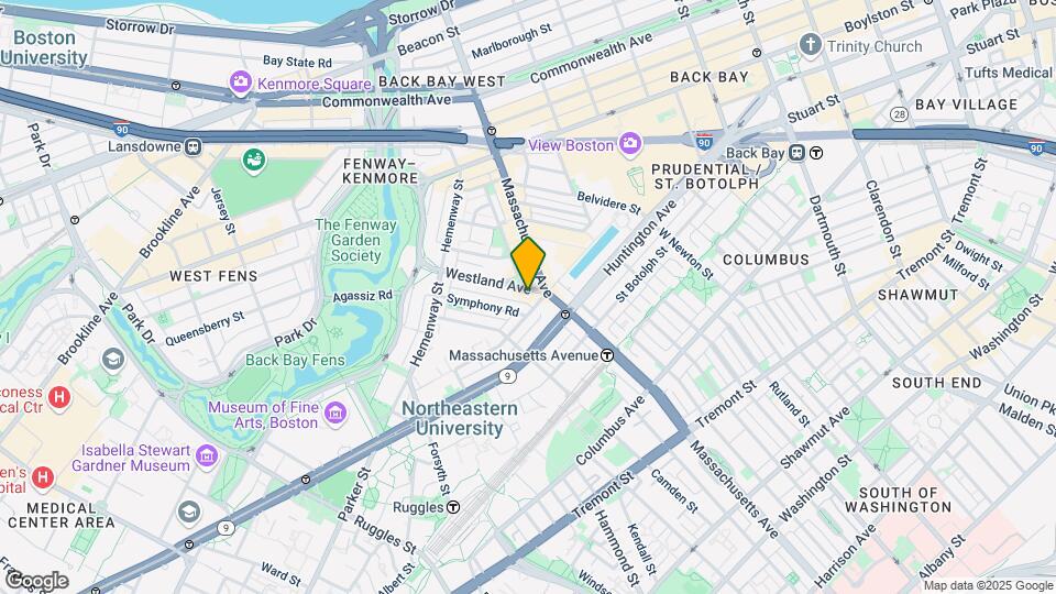 10A Westland Ave, Unit 715 Mapa y Detalles de la Ubicación