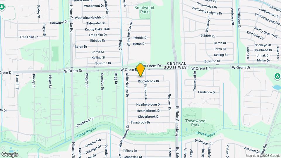 3914 Ripplebrook Dr Mapa y Detalles de la Ubicación