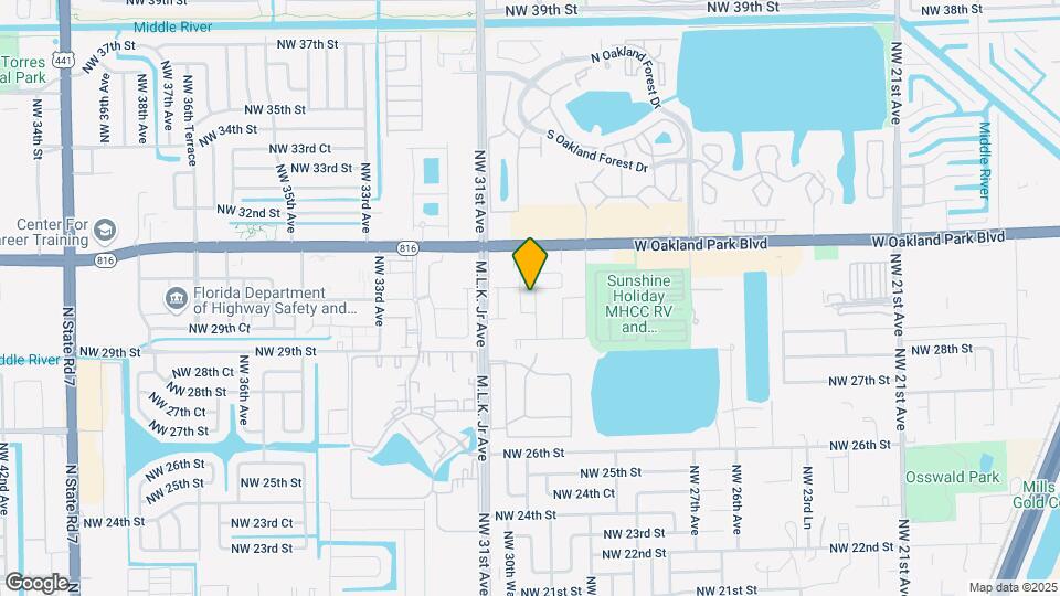 3021 NW 30th Ave Map and Location Details